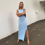 Music Festivals Rave Outfits Dress Summer Sexy Backless Slim Fit Dress