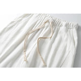Linen Pants Straight Leg Pants Spring and Autumn Men's Straight Casual Loose Retro