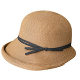 Straw Hat Beach Sun-Proof Sun Protection Hat Curling Sun Hat Bucket Hat