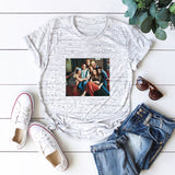 Friends Joey T Shirt plus Size Short Sleeve Women's T-shirt