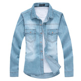 Denim Shirts Men's Denim Jacket