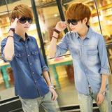 Denim Shirts Men's Denim Jacket
