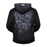 Skull Hoodie 3D Printed Casual Sports Men's and Women's Hoodies Pullover Sweater