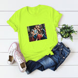 Friends Joey T Shirt plus Size Short Sleeve Women's T-shirt