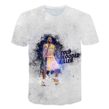 In Memory of Kobe T Shirt Summer Commemorative T-shirt Men's T-shirt