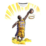 In Memory of Kobe T Shirt Summer Commemorative T-shirt Men's T-shirt