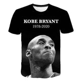 In Memory of Kobe T Shirt Kobe Short Sleeve T-shirt