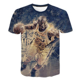 In Memory of Kobe T Shirt T-shirt Printed Men's and Women's round Neck
