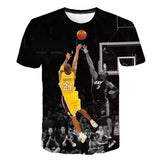 In Memory of Kobe T Shirt Summer Commemorative T-shirt Men's T-shirt