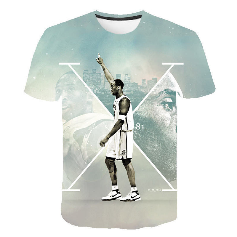 In Memory of Kobe T Shirt Short Sleeve Men's and Women's T-shirt