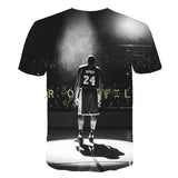 In Memory of Kobe T Shirt T-shirt Printed Men's and Women's round Neck
