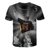 In Memory of Kobe T Shirt Summer Commemorative T-shirt Men's T-shirt
