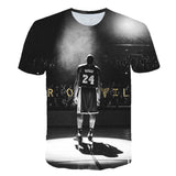 In Memory of Kobe T Shirt Summer Commemorative T-shirt Men's T-shirt