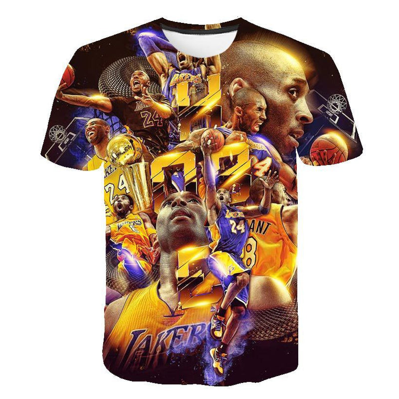 In Memory of Kobe T Shirt Short Sleeve Men's and Women's T-shirt