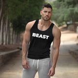 Man Tanks Summer Pure Cotton Sports and Leisure Men's Vest