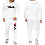 Men′s Athletic Tracksuit Sweat Suits for Men Outfits Men Leisure Sports Sweater Letter Printing Hooded Suits plus Size