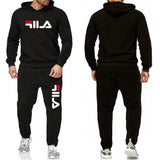Men′s Athletic Tracksuit Sweat Suits for Men Outfits Men Leisure Sports Sweater Letter Printing Hooded Suits plus Size