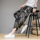 Linen Pants Straight Leg Pants Drawstring Lightweight Elastic Beach Pants Casual plus Size Loose Summer Beach