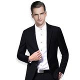 Double Brewed Seersucker Suit Men's Dress Fashion Business Suit