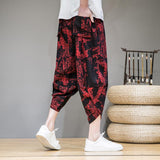 Linen Pants Straight Leg Pants Drawstring Lightweight Elastic Beach Pants Casual plus Size Loose Summer Beach