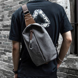 Sling Bags for Men Casual Canvas Bag Crossbody Bag