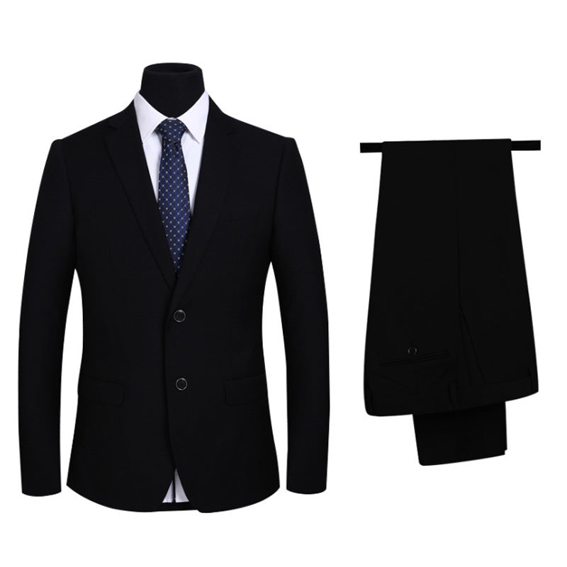 Double Brewed Seersucker Suit Men's Dress Fashion Business Suit