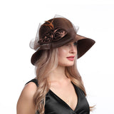 Kentucky Derby Hats Women's Summer UV-Proof Sun Hat