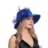 Kentucky Derby Hats Women's Summer UV-Proof Sun Hat