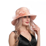 Kentucky Derby Hats Women's Summer UV-Proof Sun Hat