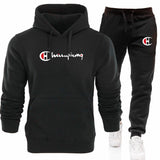 Men′s Athletic Tracksuit Sweat Suits for Men Outfits Sports Sweater Suit Men's and Women's Fitness Casual Loose-Fitting Hoodie