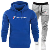 Men′s Athletic Tracksuit Sweat Suits for Men Outfits Sports Sweater Suit Men's and Women's Fitness Casual Loose-Fitting Hoodie