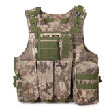 Tactics Style Men's Outdoor Vest Tactical Vest Tactical Vest Vest Multi-Functional Vest Field Defense Vest