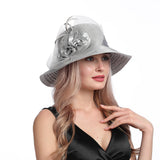 Kentucky Derby Hats Women's Summer UV-Proof Sun Hat