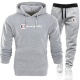 Men′s Athletic Tracksuit Sweat Suits for Men Outfits Sports Sweater Suit Men's and Women's Fitness Casual Loose-Fitting Hoodie