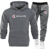 Men′s Athletic Tracksuit Sweat Suits for Men Outfits Sports Sweater Suit Men's and Women's Fitness Casual Loose-Fitting Hoodie