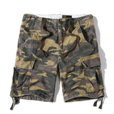 Men Cargo Shorts Casual Shorts Cotton Loose Camouflage Cargo Pants Men's Youth Straight Summer Men's Pants
