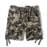 Men Cargo Shorts Casual Shorts Cotton Loose Camouflage Cargo Pants Men's Youth Straight Summer Men's Pants