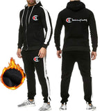Men′s Athletic Tracksuit Sweat Suits for Men Outfits Sweater Suit Casual Sports Men's Hooded plus Size Loose Fashion