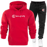 Men′s Athletic Tracksuit Sweat Suits for Men Outfits Sports Sweater Suit Men's and Women's Fitness Casual Loose-Fitting Hoodie