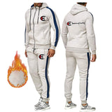 Men′s Athletic Tracksuit Sweat Suits for Men Outfits Sweater Suit Casual Sports Men's Hooded plus Size Loose Fashion