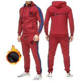 Men′s Athletic Tracksuit Sweat Suits for Men Outfits Sweater Suit Casual Sports Men's Hooded plus Size Loose Fashion