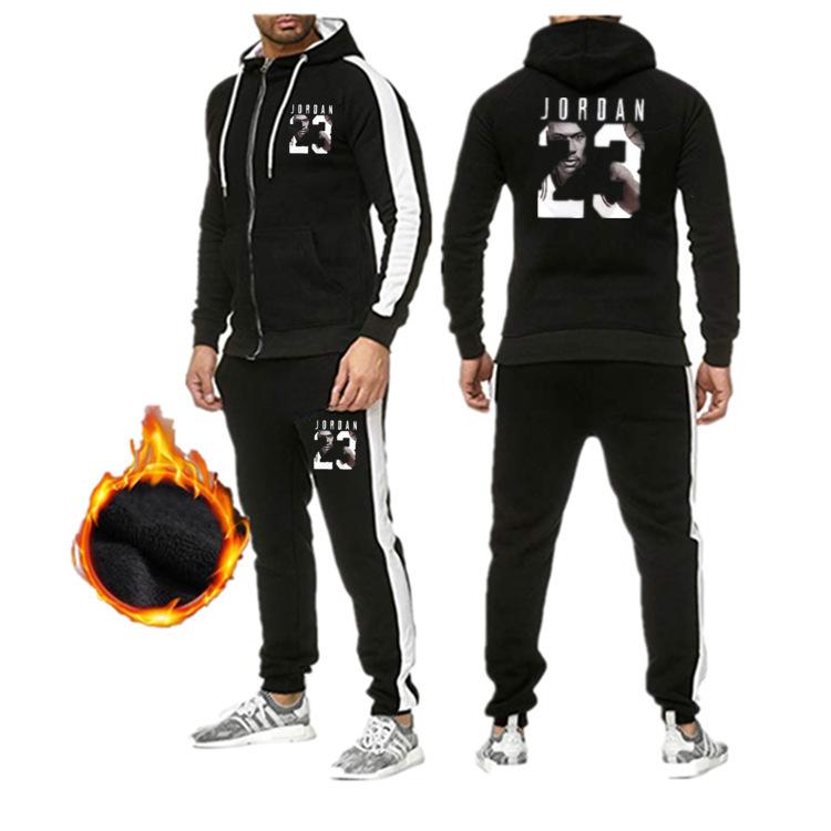 Men′s Athletic Tracksuit Sweat Suits for Men Outfits Men's Casual Sports Suit Casual Sweatshirt plus Size Loose