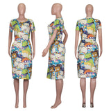 Fashion Cartoon Dress