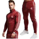 Men′s Athletic Tracksuit Sweat Suits for Men Outfits Sweater Fashion Spring and Autumn Sports and Leisure Suit Large Size