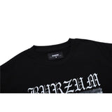 Men T Shirt Summer Casual Tops Landscape Printing Short Sleeve T-shirt Men's High Street Crew Neck T-shirt Street Fashion Loose Half Sleeve