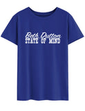 Beth Dutton Outfits Beth Dutton Summer T-shirt Letter Printed T-shirt