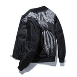 Varsity Jacket Phoenix Embroidery Air Force Flight Jacket Baseball Uniform