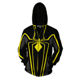 Men Spider Hoodie Spider-Man Black Spider 3D Hooded Sweater