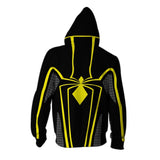 Men Spider Hoodie Spider-Man Black Spider 3D Hooded Sweater