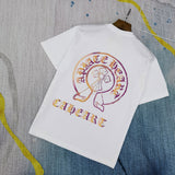 CHH Chrome Heart T Shirt Spring/Summer Printed round Neck Short Sleeve T-shirt for Men and Women